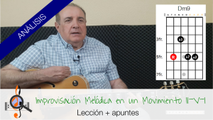 Improvisación melódica en un II-V-I