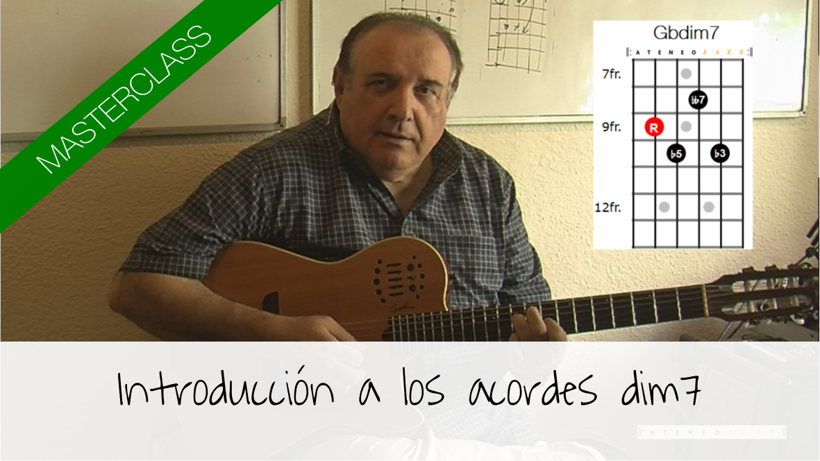Masterclass los acordes disminuidos