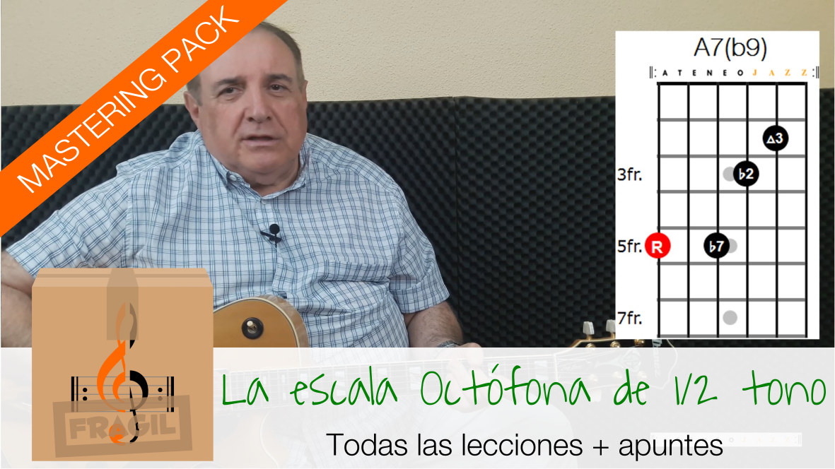 MASTERING LA ESCALA OCTÓFONA DE 1/2 TONO