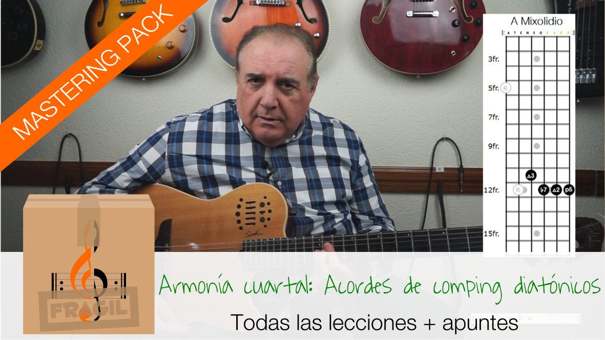 MASTERING ARMONÍA CUARTAL: LOS COMPING DIATÓNICOS
