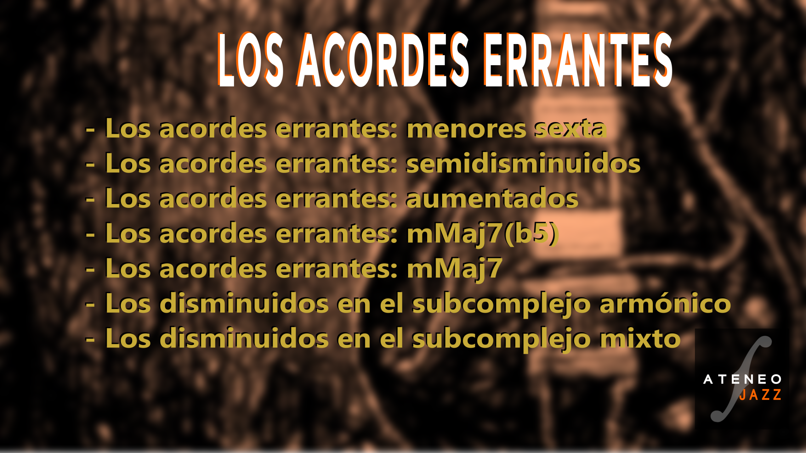 Los acordes errantes