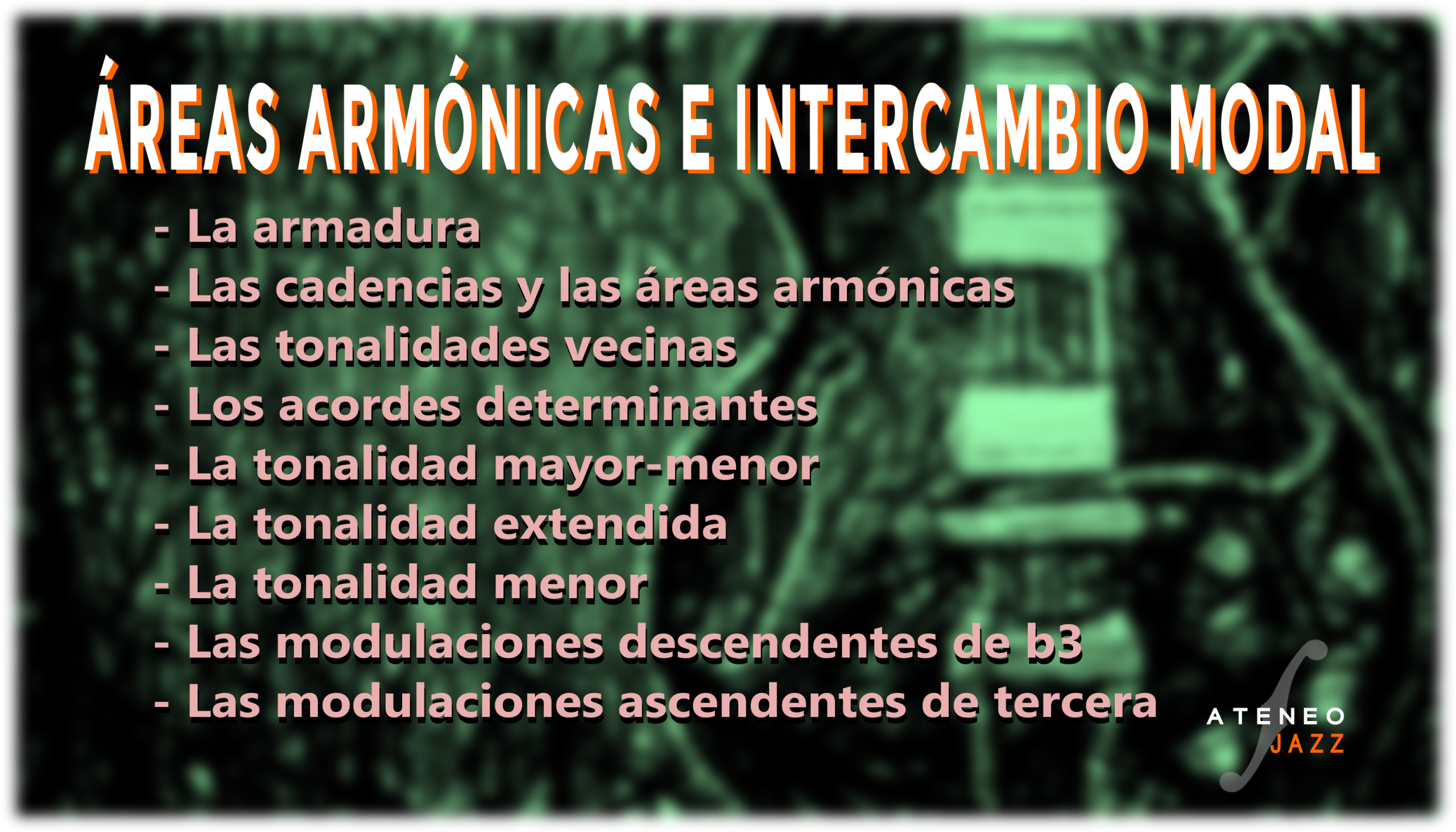 Áreas armónicas e intercambio modal