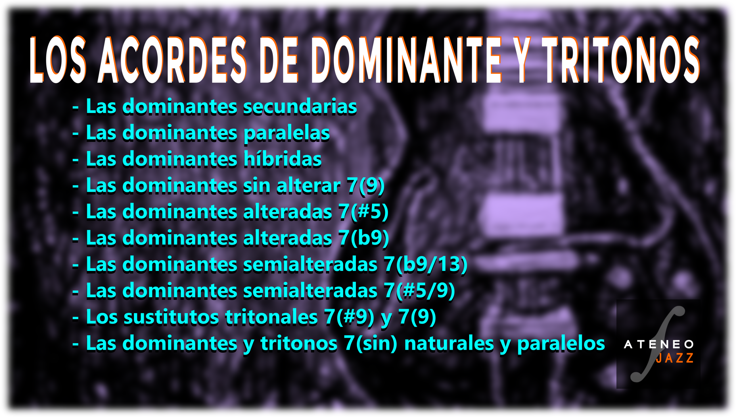 Los acordes de dominante y tritonos