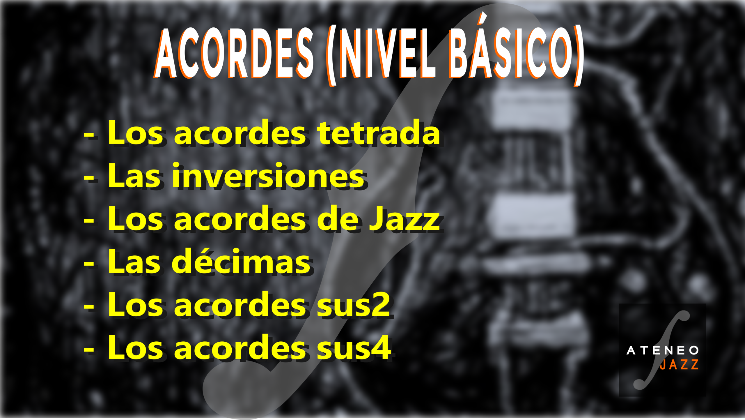 Acordes (nivel básico)